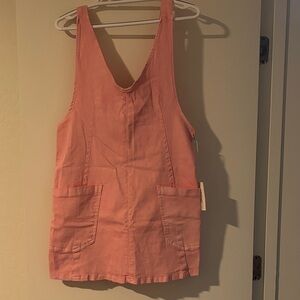 Zenana Outfitters Peach Sleeveless Dress
